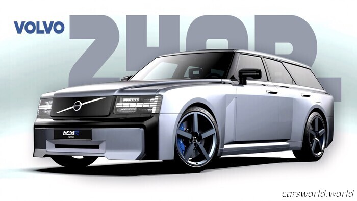 El Estudio Del Volvo 240R EV Arroja Un Ladrillo Al Rendimiento Eléctrico | Carscoops